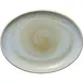 Heart & Soul 801223141000100 Oval Porcelain Platter 12" L x 9" W x 1.1" H Coupe Rim - 6/Case 1 image