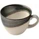 Heart & Soul 801527141000103 Avocado Porcelain Cup 7 oz (3.54"x3.54"x2.76") Non‑Stackable - 6/Case 1 image