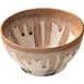 Heart & Soul 801571041000101 Oyster Porcelain Round Bowl 8 oz (4" x 4" x 2.36") - 6/Case 1 image
