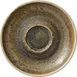 Heart & Soul 801690841000102 Porcelain Round Saucer, 4.5" x 4.5" x 0.47" Cumin Finish - 6/Case 1 image