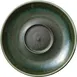 Heart & Soul 801693441000103 Round Porcelain Saucer, 6.1" Diameter Avocado Finish, 6/Case 1 image