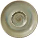 Heart & Soul 801693441000104 Round Porcelain Saucer Thyme, 6.1" Diameter x 0.87" Height - 6/Case 1 image