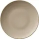 Libbey 802122841000203 11" Round Coupe Rim China Plate Almond Pine Microwave Safe - 6/Case 1 image