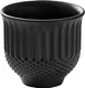 Libbey 802543041000204 China Mug, 10.1 oz (3 1/2" Dia x 3⅛" H), Coal, Microwave Safe - 6/Case 1 image