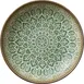 Libbey 803132541000401 - 9-7/8" Round China Plate, 40.6 oz, Jade, Dishwasher/Microwave Safe - 6/Case 1 image