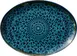 Libbey 803223241000301 Oval China Platter 13.75" x 5.88" x 1" Black Mirage, Safe - 6/Case 1 image