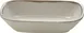 Libbey 803581541000403 Rectangular China Bowl 7.8 oz 5" Size Tan Rim Vitrified Dishwasher Safe - 6/Case 1 image