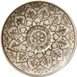 Libbey 803692241000402 - 5-3/4" Saucer, 7/8" H, Sienna China, Microwave Oven Safe - 6/Case 1 image