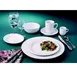 Libbey 840-435R-26 - 9"¾ Round Porcelain Dinner Plate, Bright White, Wide Rolled Edge - 24/Case 2 image