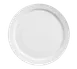 Libbey 840-440N-15 China Plate, 10"3/8 Round Porcelain Dinnerware, Bright White, Narrow Rim - 24/Case 1 image