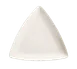 Libbey 840-440T Plate – 11" Triangular Coupe Rim Porcelana™ Porcelain Bright White – 12/Case 1 image