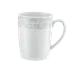 Schonwald 9015630-63070 China Mug, 10-1/8 oz Porcelain, Structure Grey, Scratch‑Resistant - 6/Case 1 image