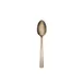 Reserve by Libbey 902001 Teaspoon 6-3/8" 18/10 Stainless Steel Santorini Gold Satin Finish - 12/Case 1 image