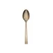 Reserve by Libbey 902 002 - Dinner Spoon, 7-1/4" 18/10 Stainless Steel, Gold Satin Finish - 12/Case 1 image