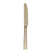Reserve by Libbey 9025921 Dinner Knife, 9 1/2" Tip, 13/0 Blade, 18/10 Handle, Gold Finish - 12/Case 1 image