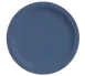 Libbey 903032009 - 6¼" Round Porcelain Plate, Blueberry Cantina Pattern, Vitrified - 12/Case 1 image