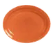 Libbey 903034008 China Platter Oval 11½" x 9¼" Porcelain Cantina® Pattern Rimmed - 12/Case 1 image