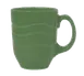 Libbey 903035004 - China Mug, 11 oz Sage Porcelain, 4½" Dia x 4" H, Cantina Pattern - 12/Case 1 image