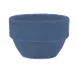 Libbey 903043370 Bouillon Cups, 8 Oz, 4" Dia x 2-1/8" H, Porcelain, Blue Cantina® Pattern - 36/Case 1 image