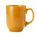 Libbey 903044904 China Mug, 11 Oz Porcelain, Saffron Cantina, 4" H x 3-1/4" T x 4-1/2" D - 12/Case 1 image