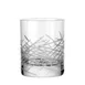 Reserve by Libbey 9034/69477 Crosshatch Rocks Glass, 9 oz, HD2 Rim, Dishwasher Safe, USA - 24/Case 1 image