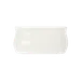 Libbey 905356113 Sugar Packet Holder, 3" x 2.5" x 1.75" Porcelain White Rideau Slenda® - 12/Case 1 image