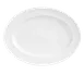 Libbey 905356837 - Porcelain Platter, 11½" x 8⅜" x 1" White Rideau™ Slenda® Design - 12/Case 1 image