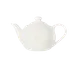 Libbey 905356903 Teapot, 14 oz (7" dia x 4" H), Porcelain, White Royal Rideau - 12/Case 1 image