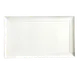 Libbey 905356991 - Rect China Tray 20" x 12" Porcelain White Rideau™ Slenda® Vitrified - 4/Case 1 image