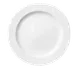 Libbey 905437820 China Plate – 9" Round Footed Porcelain, Rideau™ Élan Pattern - 12/Case 1 image