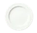 Libbey 905437983 – 8" Round Porcelain Plate, Rim, Flat Edge, Royal Rideau™ Body - 12/Case 1 image