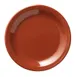 Libbey 906045009 - 6¼" Red Cantina® Melamine Plate, 6.25" Dia x 0.875" H, Narrow Rim - 12/Case 1 image