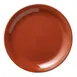 Libbey 906045011 - 10-1/4" Round Melamine Plate, Cayenne Red, Narrow Rim, NSF Certified, 12/Case 1 image