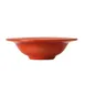 Libbey 906045019 - Red 12‑oz Melamine Bowl, 7½" Dia x 2⅛" H, Cantina® Pattern, NSF Certified-12/Case 1 image
