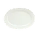 Schonwald 9062029 Marquis Oval Platter, 11.5" x 8.25", Porcelain, White, Embossed Rim - 6/Case 1 image