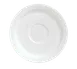 Reserve by Libbey 911190031 - 6.125" Round Bone China Saucer, White, Vitrified, Stackable - 36/Case 1 image