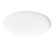 Libbey 911194484 - Oval China Tray, 14" x 7" Foot Porcelain Aluma White Chef's Selection™ - 12/Case 1 image