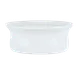 Libbey 911194809 - White Porcelain Dish, 6" Dia x 2-3/8" H, 15 Oz, Oven Safe to 350°F - 24/Case 1 image