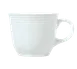Reserve by Libbey 911196015 - 8 oz Tea Cup, 4.5" Dia x 2.875" H, Porcelain Foot, Vitrified - 36/Case 1 image