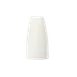 Libbey 911197036 Porcelain Salt Shaker 1‑3/4" Dia x 3‑1/4" H White Rideau™ Slenda® Pattern - 36/Case 1 image