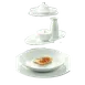 Schonwald 9124345 Allure BoneWhite™ Teapot, 15-1/4 oz., Porcelain Faceted Design with Lid - 6/Case 2 image