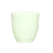 Schonwald 9127901 Sugar Stick Holder, 8 oz, 1‑3/4" Foot, Porcelain BoneWhite™ Faceted Design - 6/Case 1 image