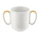 Schonwald 9185631-62991 China Mug, 10.5 oz (3.38" H x 3.25" Dia), Porcelain, Orange Band - 6/Case 1 image