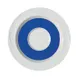 Schonwald 9187130-62972 Round Porcelain Saucer 6-5/8" Dia 2-3/8" Well White™ Dark Blue - 12/Case 1 image