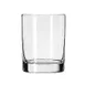 Libbey 918CD Double Old Fashioned Glass, 13.5 oz, Base, Finedge® Rim, Tempered Glass - 36/Case 1 image