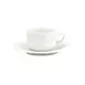 Schonwald 9195109 - Avanti Gusto 3 oz Espresso Cup, 2.5" x 1.63" (Dia), White Porcelain - 12/Case 1 image