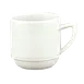 Schonwald 9195628 Mug – 9.5 oz 3"¼ x 3"¼ Porcelain White Avanti Gusto, Stackable – 6/Case 1 image