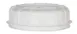 Libbey 92162 - 2" White Plastic Bottle Lid Tamper-Evident Strip, Airtight Seal, Fits 92129 - 24/Case 1 image