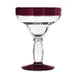 Libbey 92308R Margarita Glass, 12 oz Red‑Rim Stem, Dishwasher & Microwave Safe - 12/Case 1 image