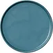 Playground 9251226E - 10¼" Round Porcelain Plate, Coupe Rim, Petrol Blue, Dishwasher Safe - 6/Case 1 image